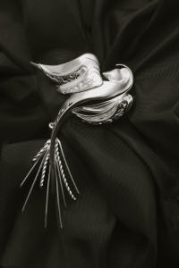 création élève ISD Longwy bijou broche Elise Male