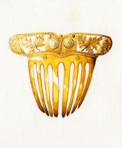 création élève dessin bijou pince cheveux ISD